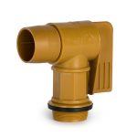 Vatkraan HDPE bruin | G2 | 2'' BSP