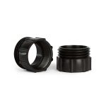 Verloop HDPE zwart | S70X6 (uit) > 2'' BSP (in)
