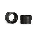 Verloop HDPE zwart | OV61 (in) > 2'' BSP (in)